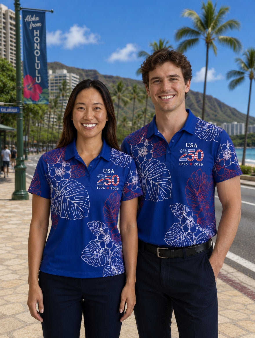 USA 250 Polo Shirt - Preorders for June delivery